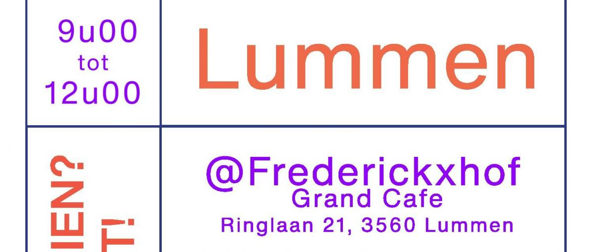 Repair Cafe Lummen 8 november © Repair Café Lummen