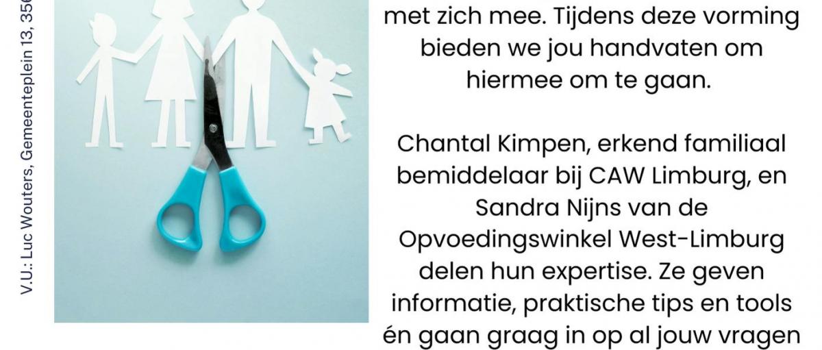 Mijn kleinkind is kind van gescheiden ouders © Gemeente Lummen