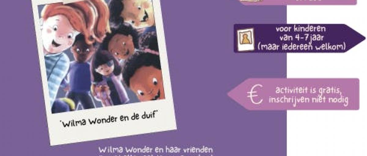 wilma wonder en de duif © Bib Lummen
