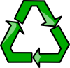 Symbool recycleren