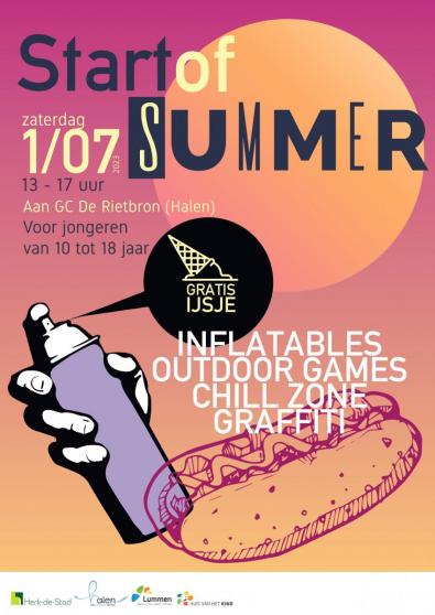 Affiche start of summer 2023