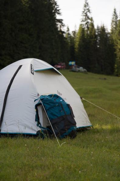 Foto tent om te kamperen