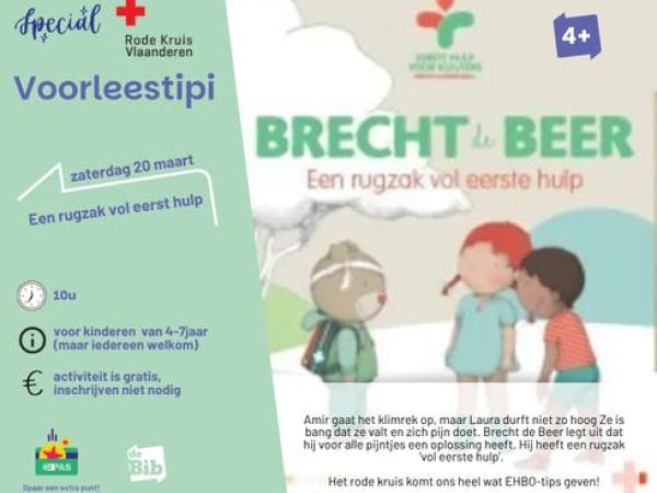 Voorleestipi SPECIAL: Een rugzak vol eerste hulp © Bib Lummen