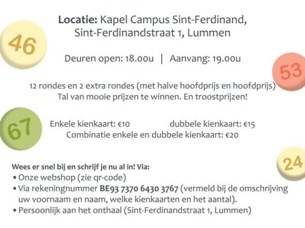 Kienavond O.C. Sint-Ferdinand © O.C. Sint-Ferdinand