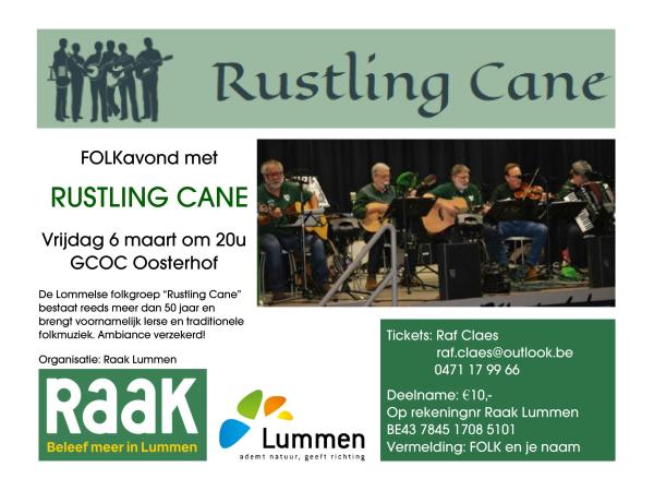 Folkavond met RUSTLING CANE © Rustling Cane