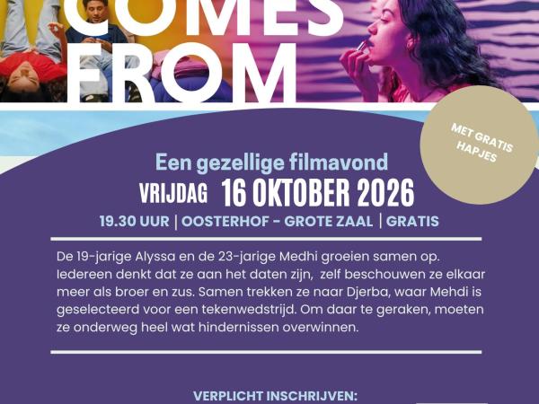 Faire filmavond 'Where the wind comes from' © Gemeente Lummen