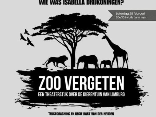 Toneel in de bib: Zoo vergeten © Theatergroep Voorwadist