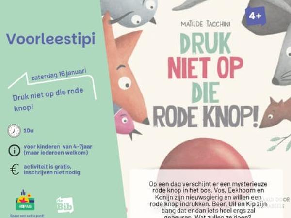 Voorleestipi: druk niet op die rode knop! © BibLummen