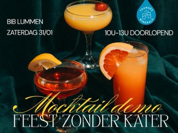 Mocktail demo - Tournée Minérale © Bib Lummen