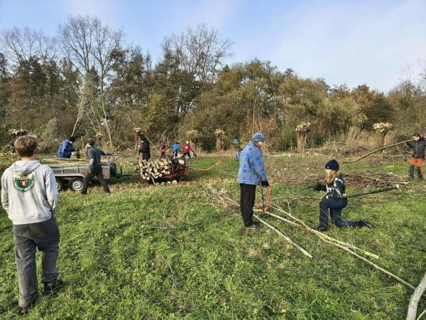 Dag van de natuur. Werkvoormiddag in Lummen. © Frank Vermeulen