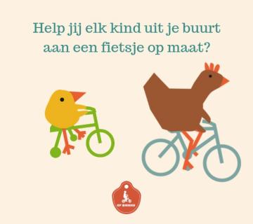 Op Wielekes - kuikentjes, help kind © De Transformisten