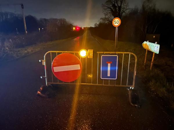 Tijdelijke afsluiting Begijnenbroekstraat