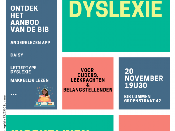 Infoavond over lezen en dyslexie