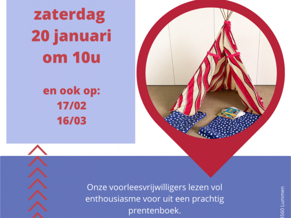 Voorleestipi op zaterdag 20 januari