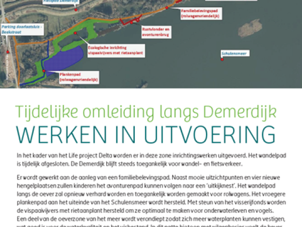 Werken aan het Schulensmeer - update