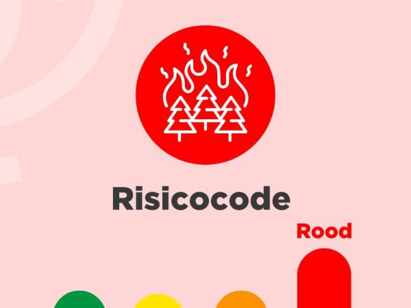 Code rood Limburg voor natuurbrand