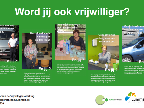 Vrijwilliger worden?