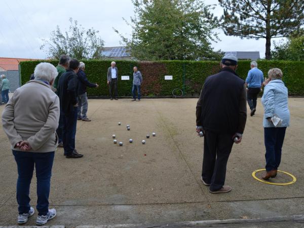 Recreatief petanquetornooi