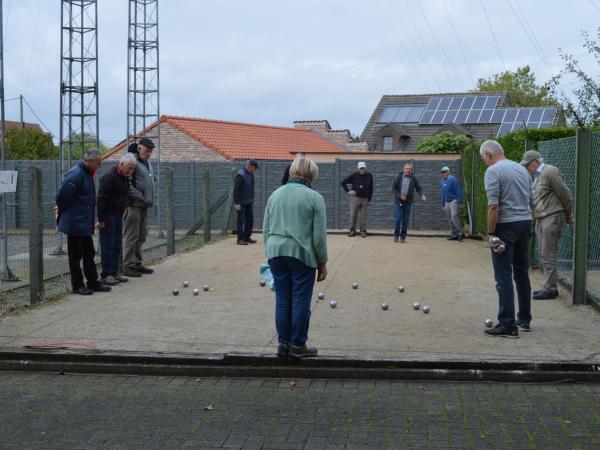 Recreatief petanquetornooi