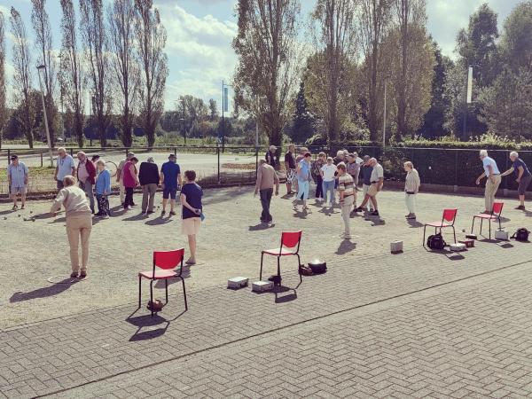 Recreatief petanquetornooi