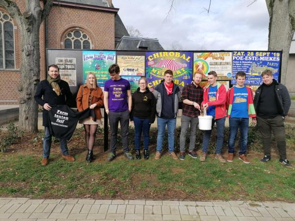 Promotie in de Lummense straten