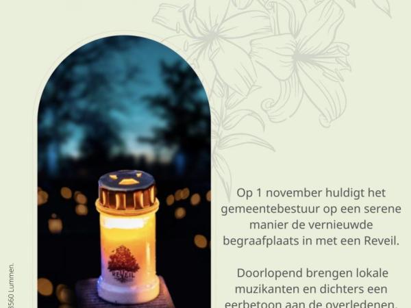 Opening begraafplaats Meldert 1 november 2022