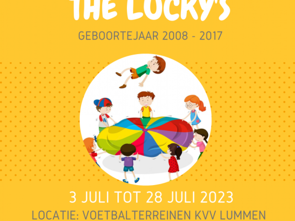 Speelpleinwerking The Lucky's vanaf 3 juli