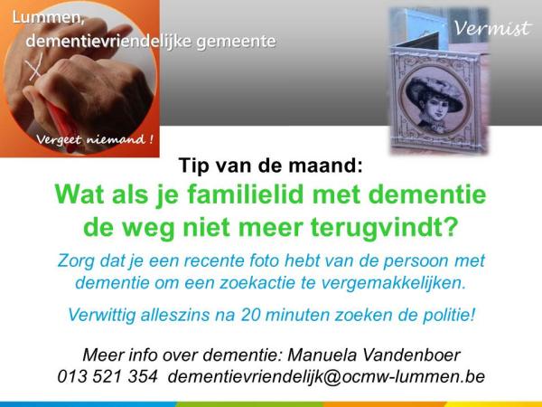 Dementievriendelijke gemeente