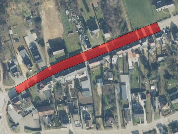 Freeswerken in de Oostereindestraat op 16 november