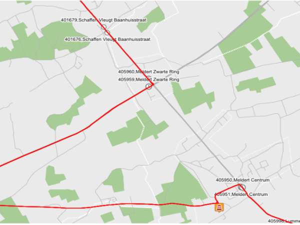 Omleiding bussen De Lijn werken Zelemsebaan en Meldertsebaan van 1 september