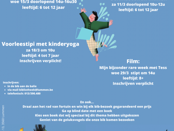 Jeugdboekenmaand in de bibliotheek