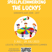 Flyer speelplein Lummen