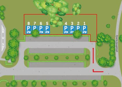 Camperparking Schulensmeer