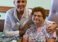 Dana Winner op bezoek